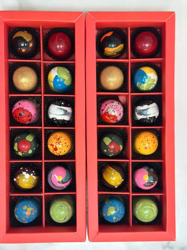 Mother’s Day Brigadeiro hand-painted bonbon Box Collection 🍫 💐 🎨 OUR MOM