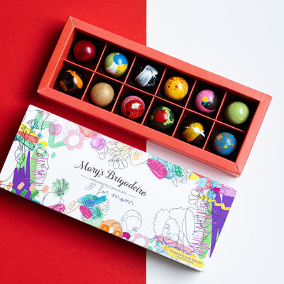 Chocolate Truffle Box for Mother's Day