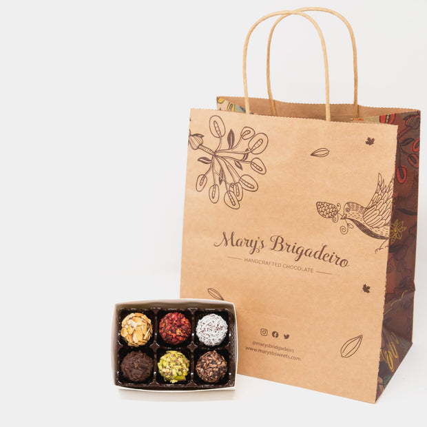Vegan Brigadeiro Collection (6 pcs) 🌱